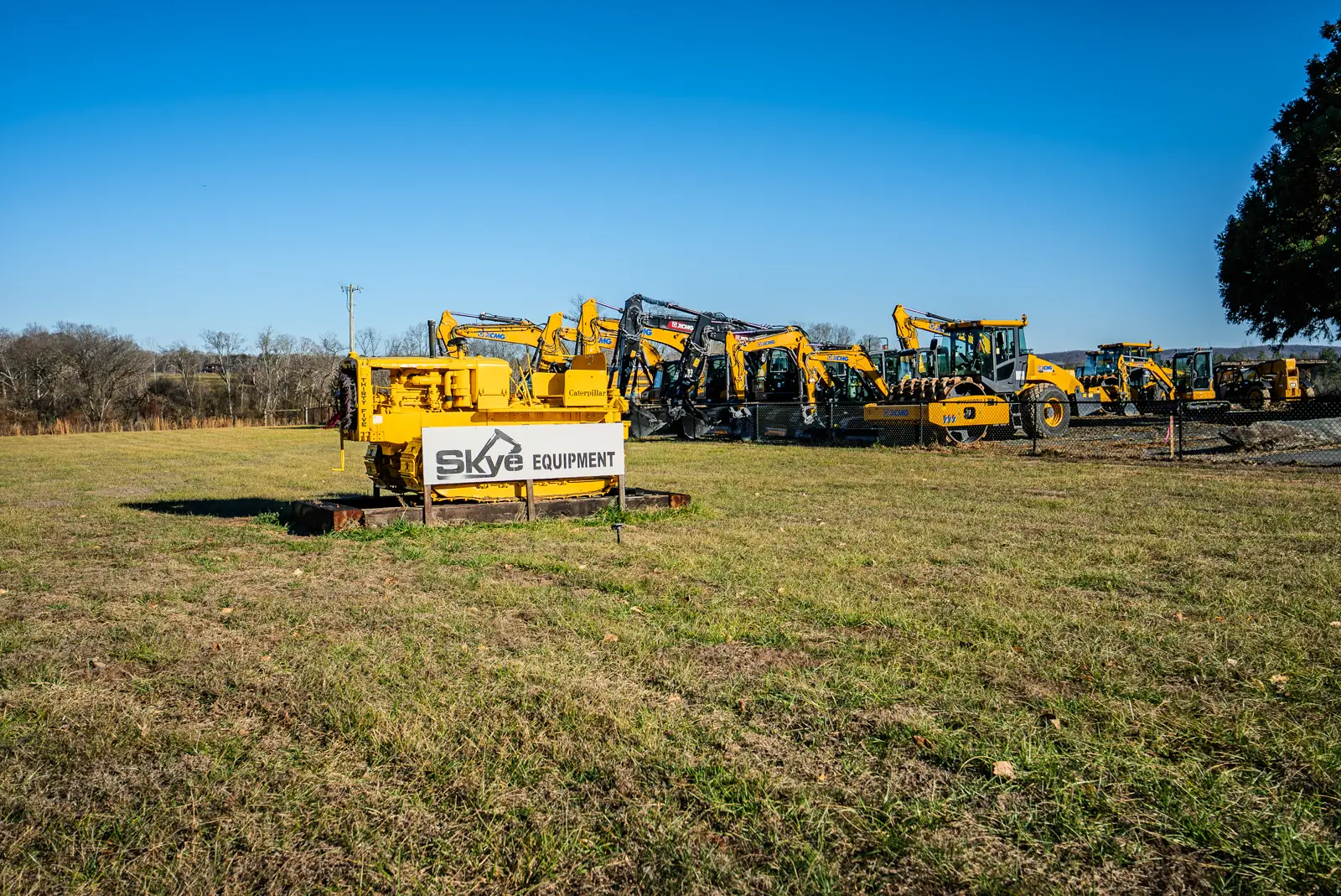 Front Yard of Skye Equipment