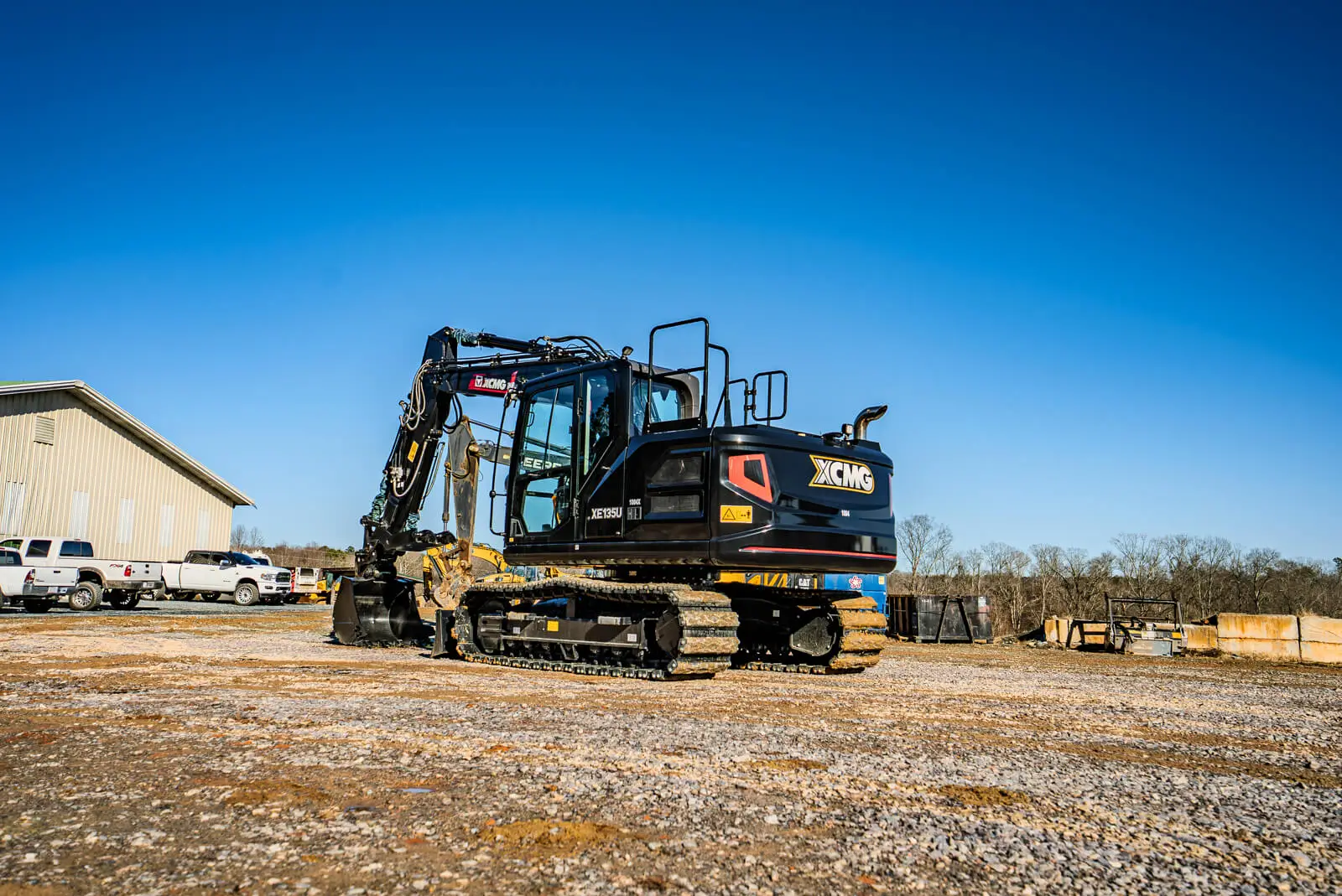 XCMG XE135U Excavators in lot